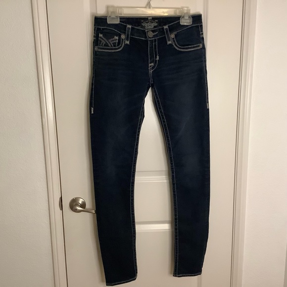 Big Star Jenae Skinny Jeans Size 28L - Picture 2 of 13